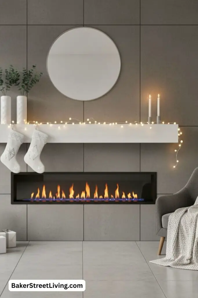 Christmas Fireplace Decor Ideas