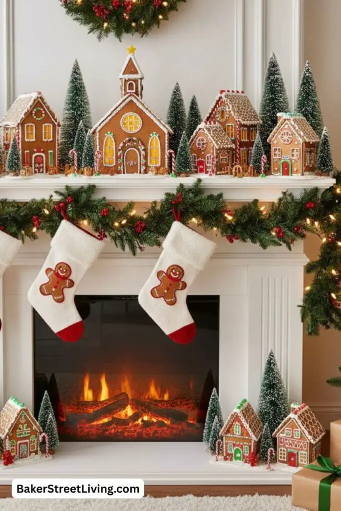 Christmas Fireplace Decor Ideas