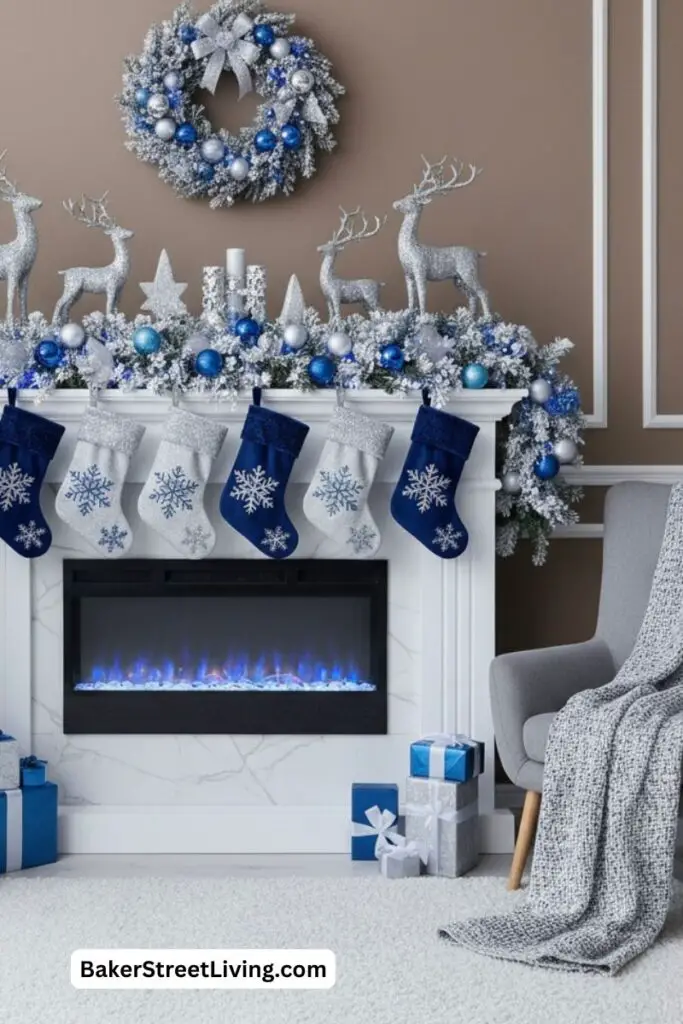 Christmas Fireplace Decor Ideas