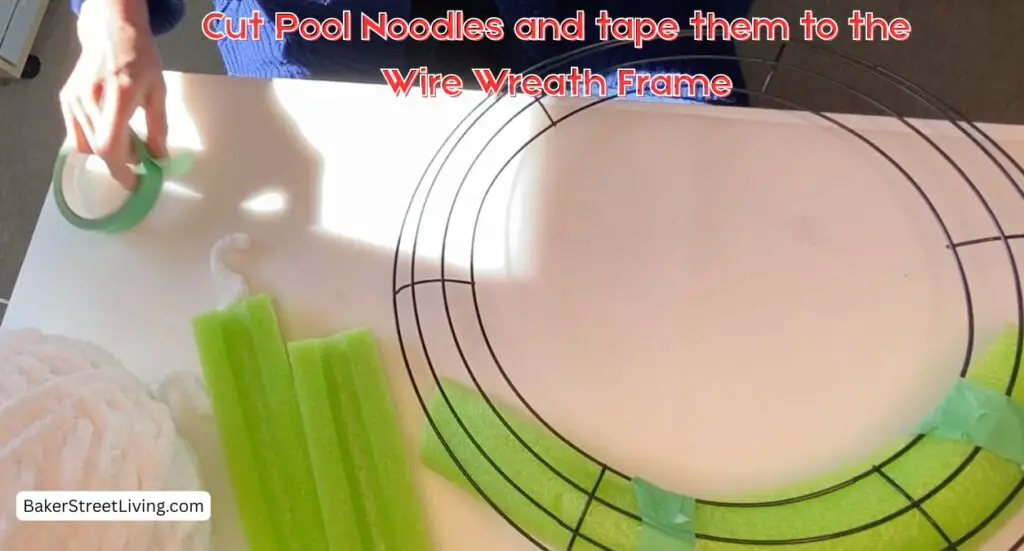 Making a Yarn Wreath