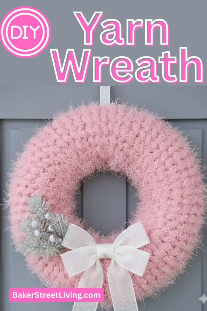 Easy to Make Yarn Wreath