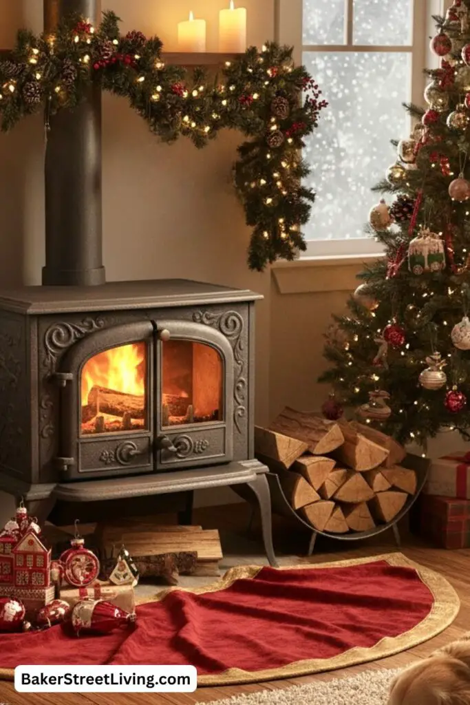 Christmas Fireplace Decor Ideas