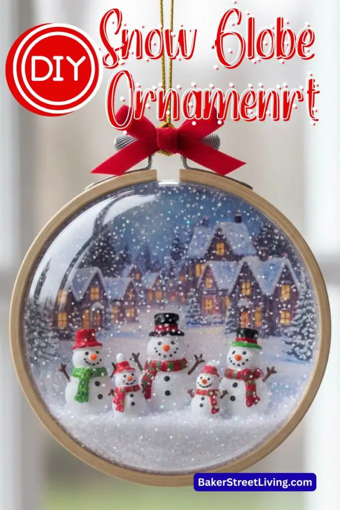 DiY Snow Globe Ornament