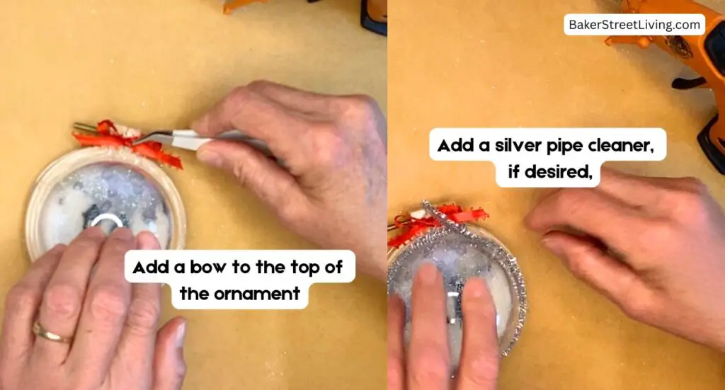 DIY Snow Globe Ornament