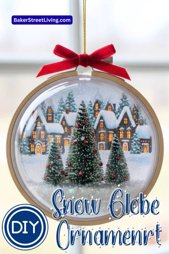 easy to Make Snow Globe Ornament