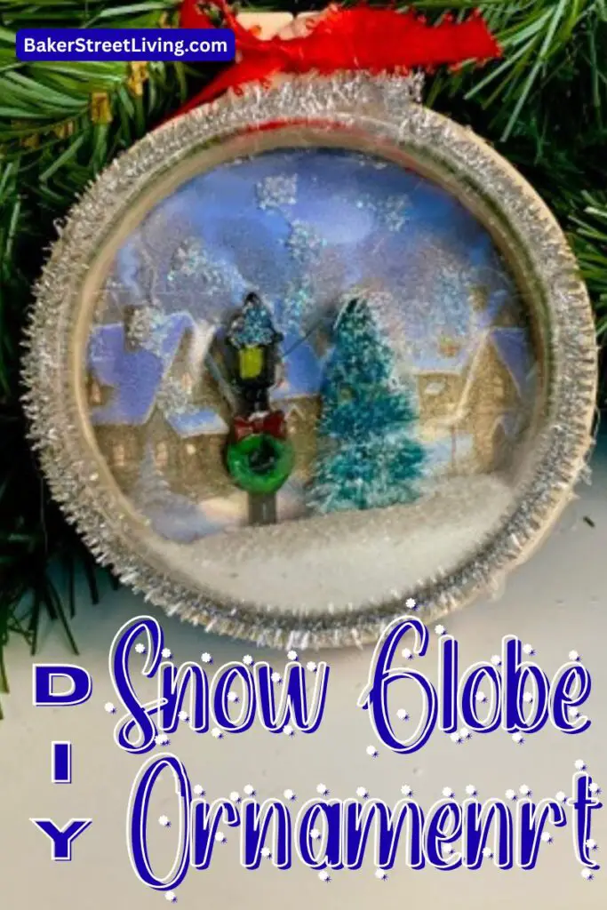 DIY Snow Globe Ornament