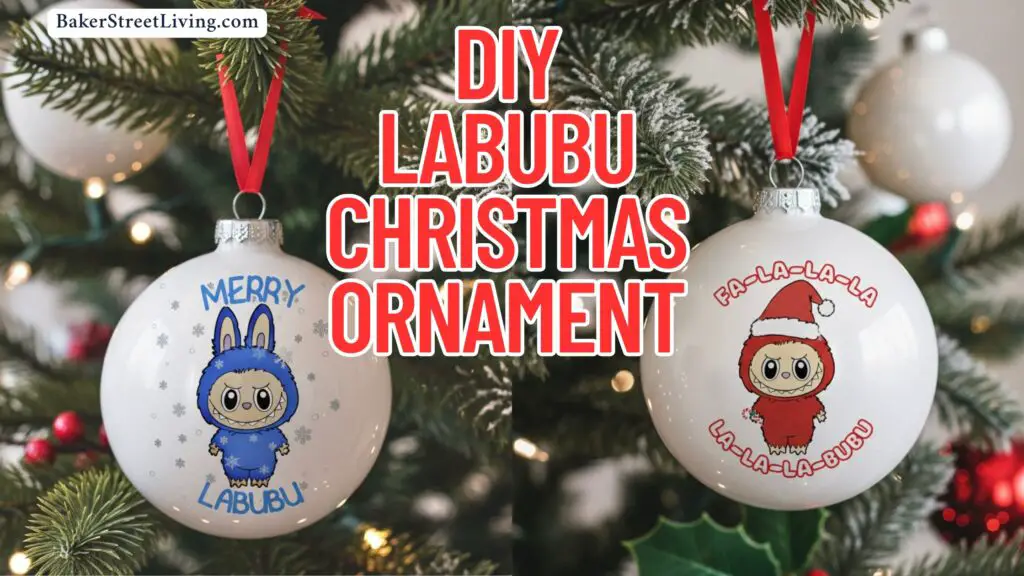 Easy DIY Labubu Christmas Ornament