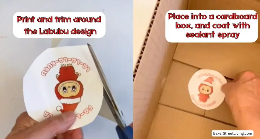 How to Make a Labubu Christmas Ornament