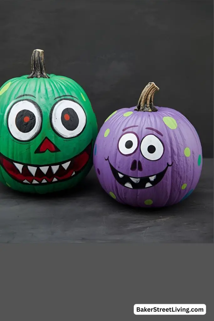 Easy Pumpkin Painting Ideas 