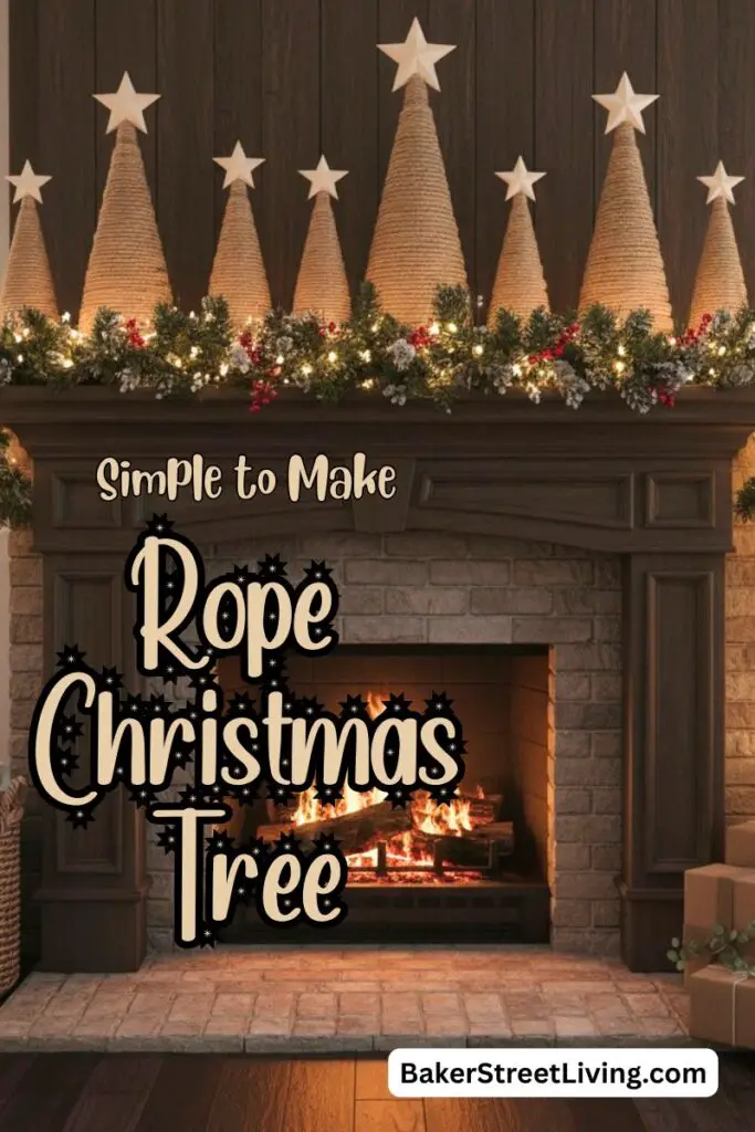 Easy DIY Rope Christmas Tree