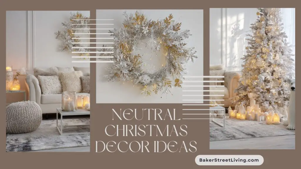 Neutral Christmas Decor Ideas