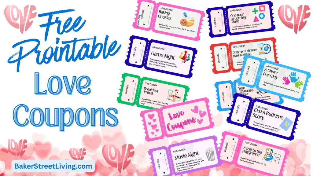 free printable love coupons