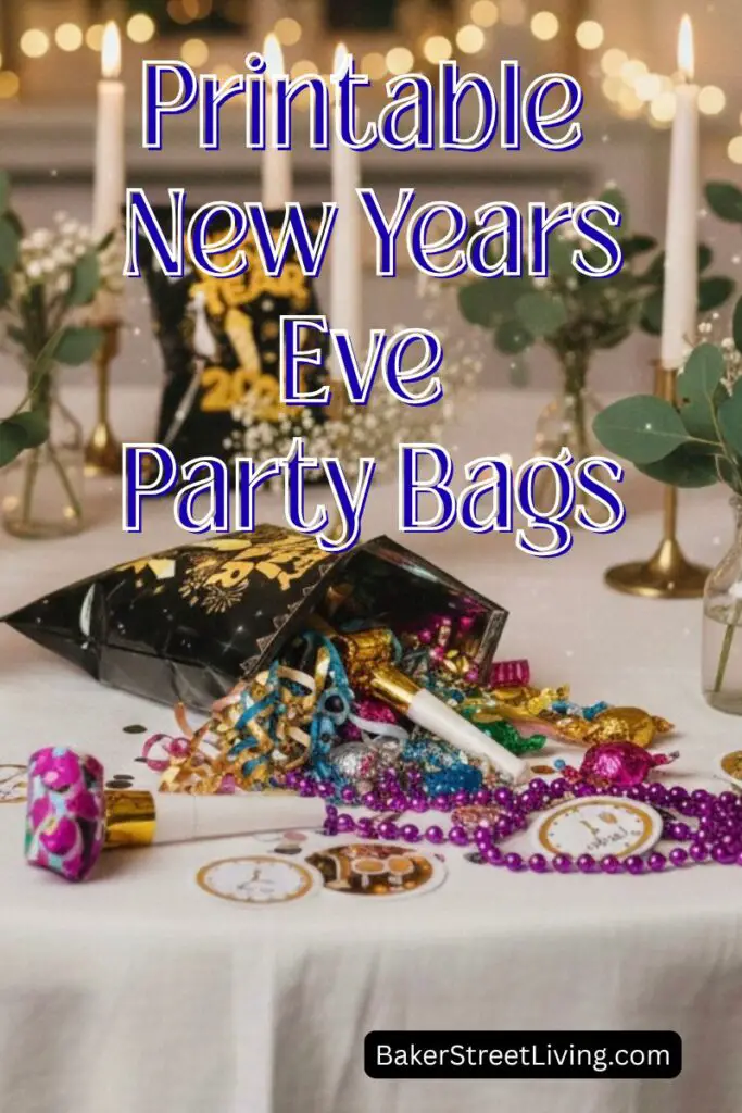 Printable Bew Years Eve Party Bags