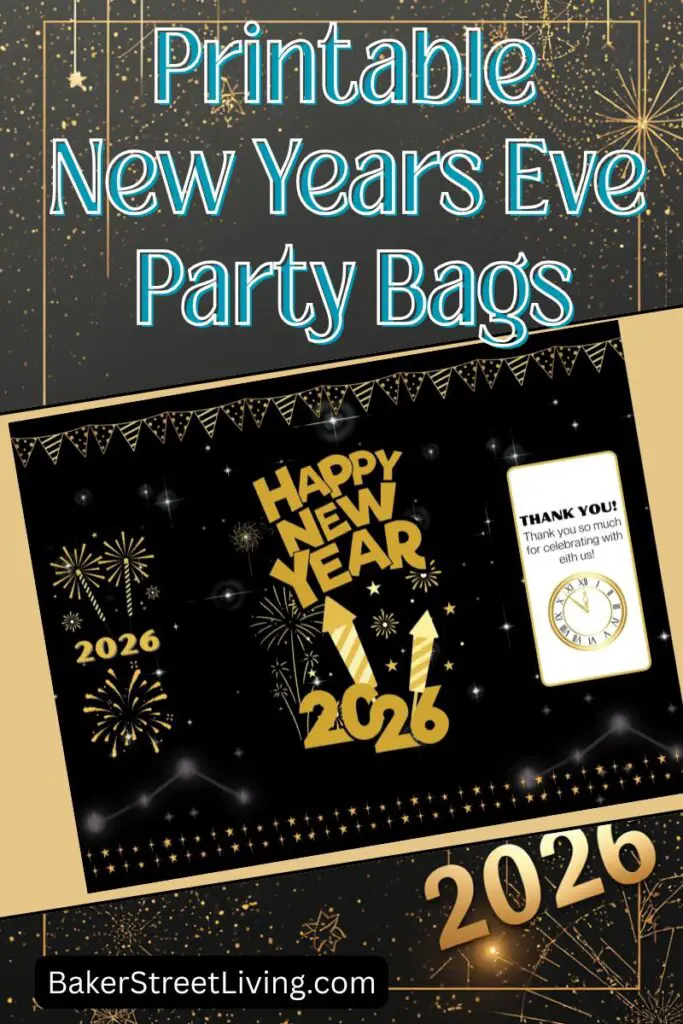printable new years eve party bags