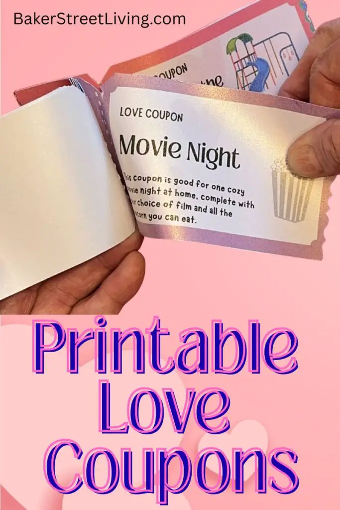 Easy to Make Printable Love Coupons