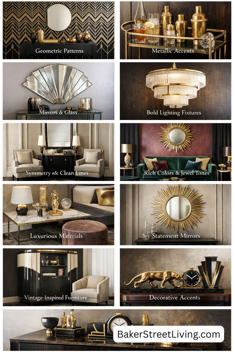 Budget-Friendly Art Deco Decor: Easy Accent Ideas for Your Home - Baker ...