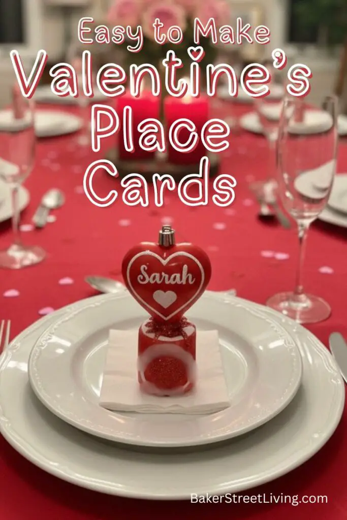 DIY Valentine's Place Cards