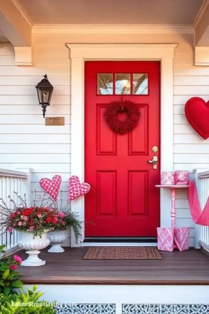 Valentine Porch Ideas