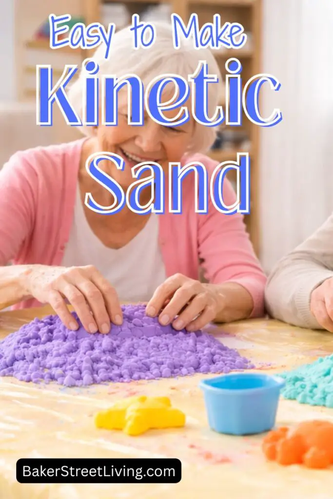 how to Make Kinetic Sand