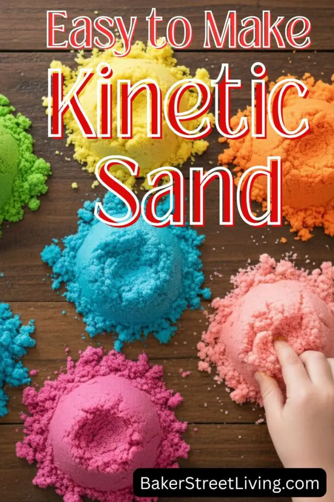 Easy to Make Kinetic Sand Recipe