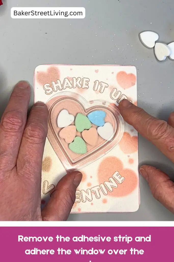 Easy Printable valentine shaker cards