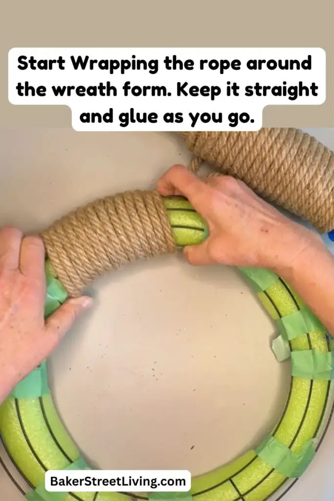How to Make a Rope Wreath
