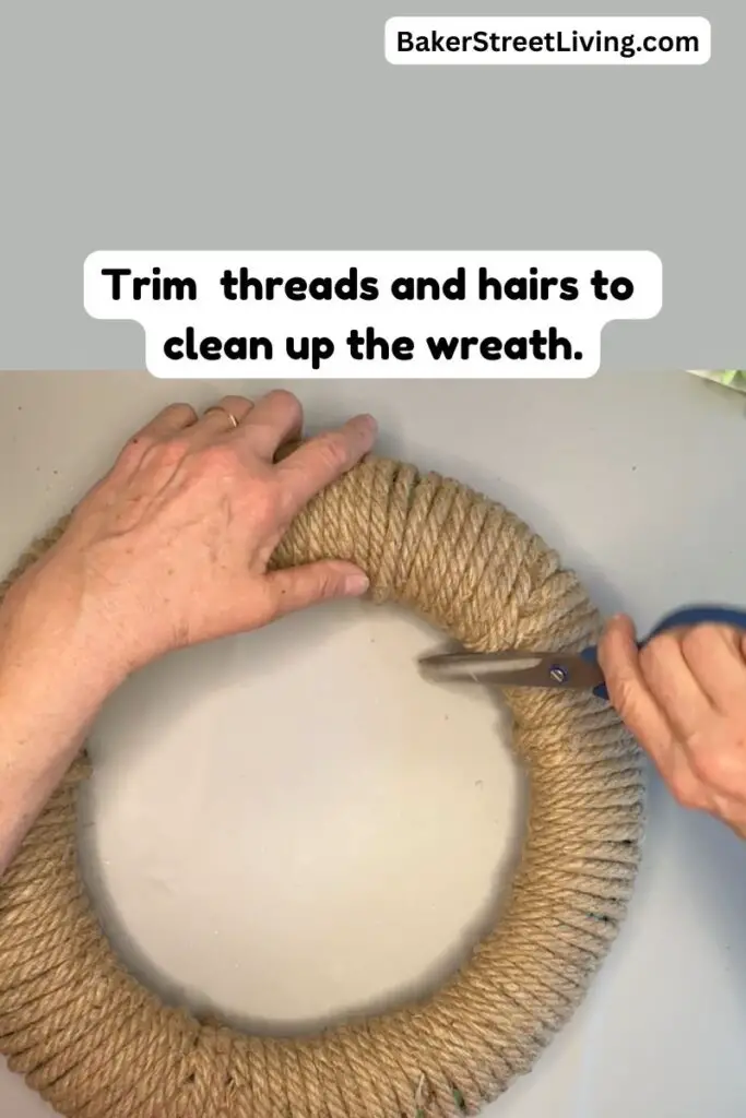 How to Make a Rope Wreath