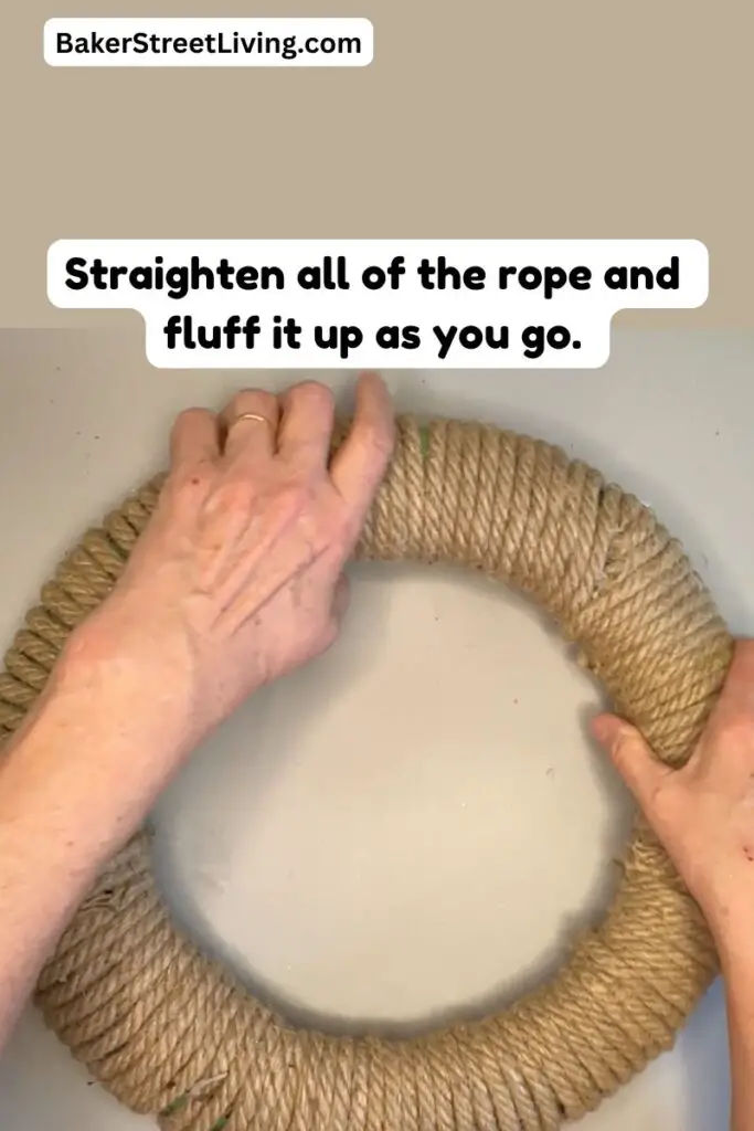 How to Make a Rope Wreath