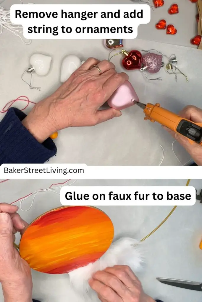 Easy to Make Valentine's Day Hoop Wreath