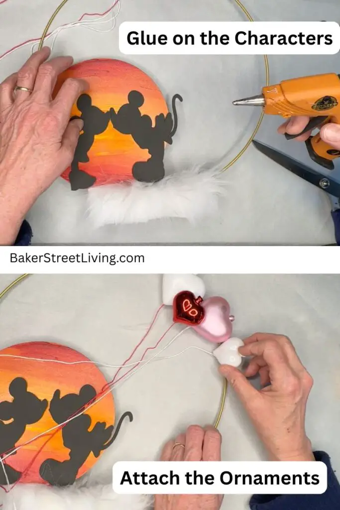 Make a Valentine's Day Hoop Wreath