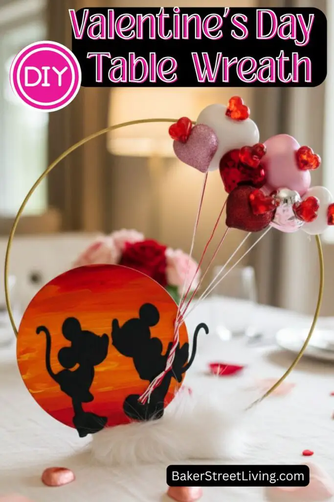  Valentine's Day Hoop Wreath