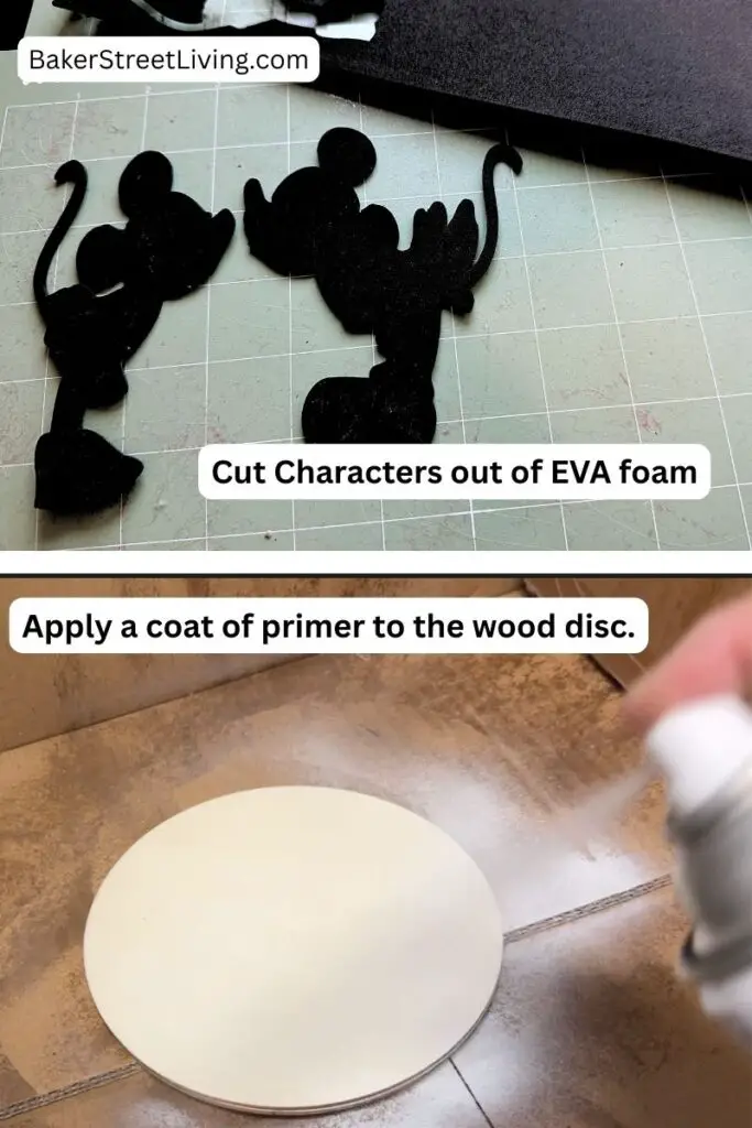 makiing a Valentine's Day Hoop Wreath