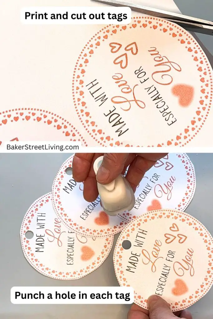 Making Vslentine Gift Tags