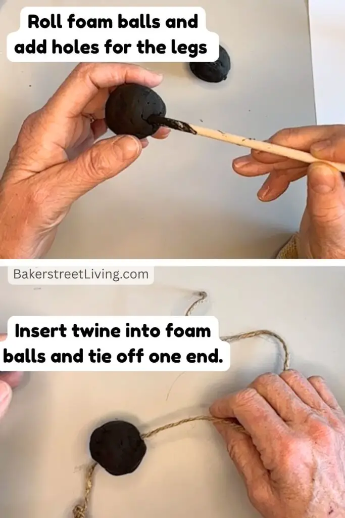 How to Make a Sheep Wreath with Loop Yarn