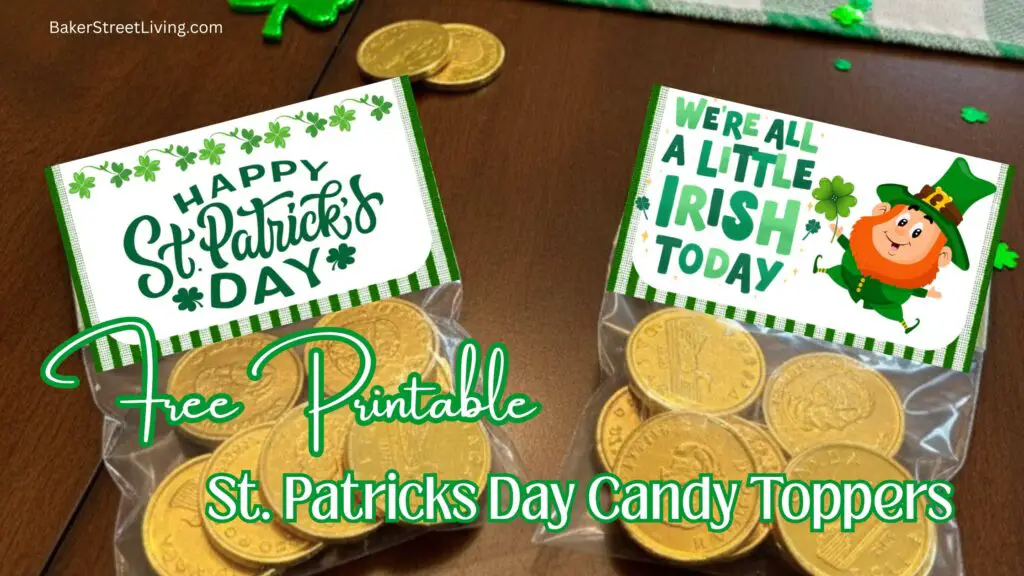St. Patricks Day Candy Toppers