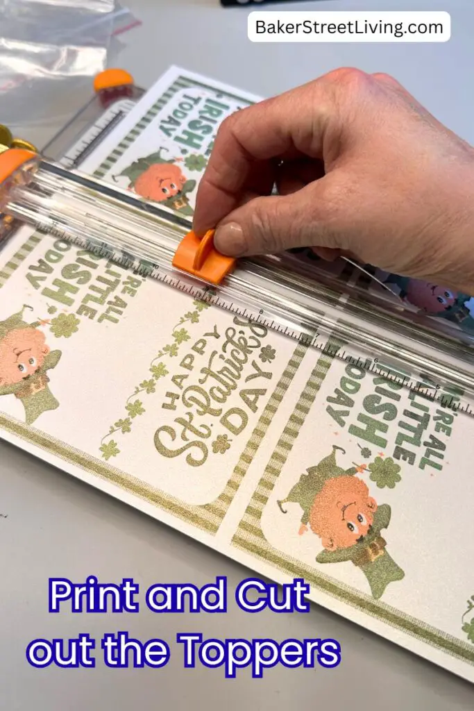 St.Patrick's Day Candy Toppers