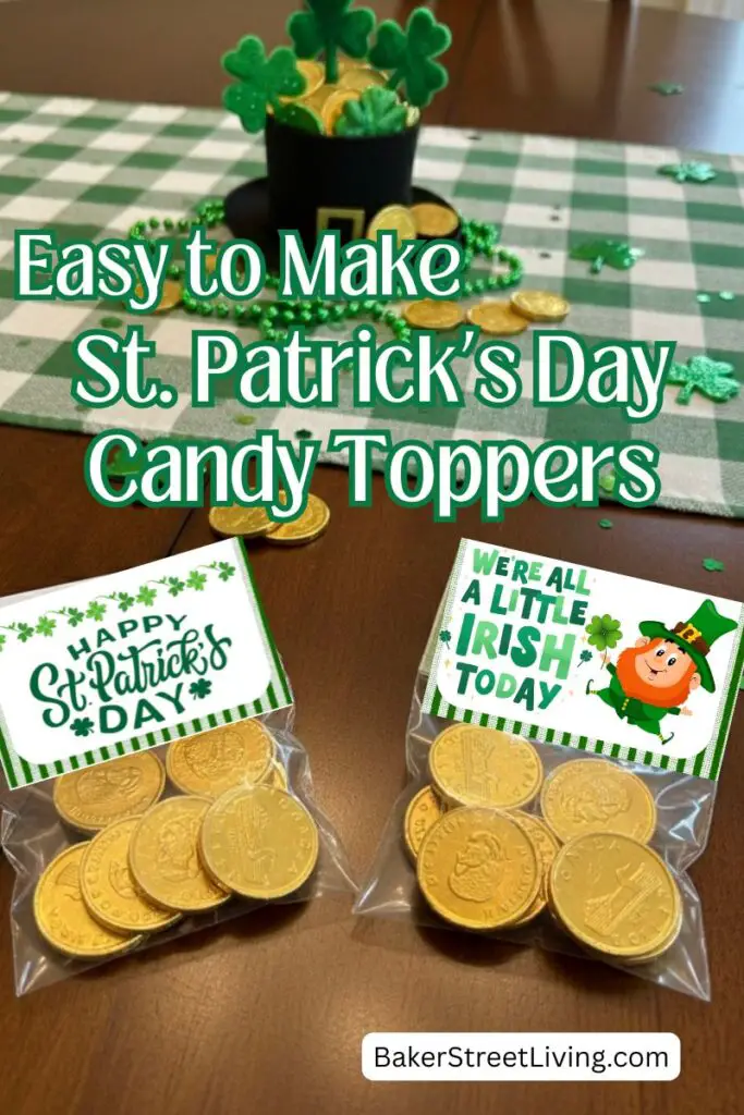 St. Patrick's Day Candy Toppers