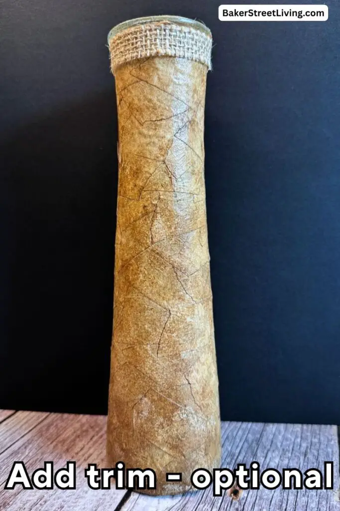 Easy Decoupage using Masking tape