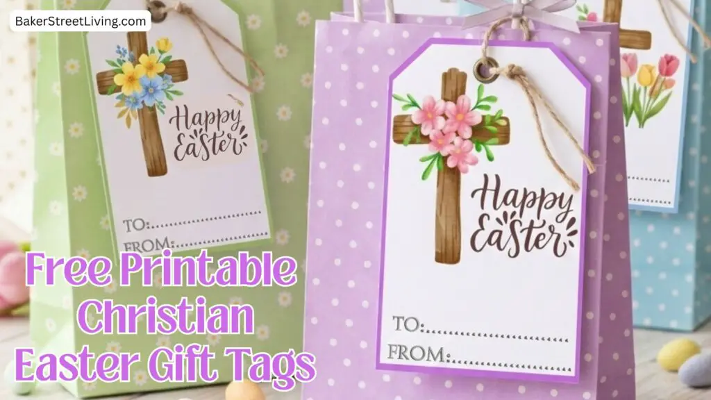printable Christian Easter Gift Tags