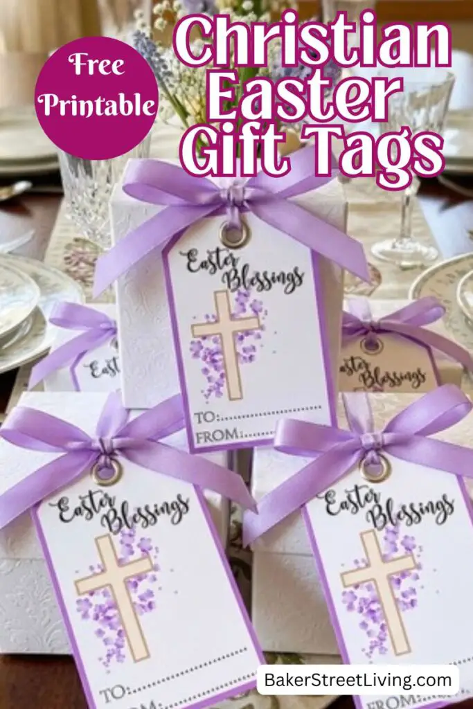 Free Printable Easter Christian Gift Tags