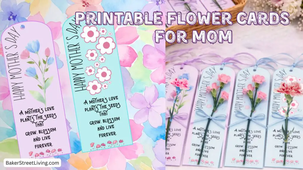 printable flower cards for mothers day