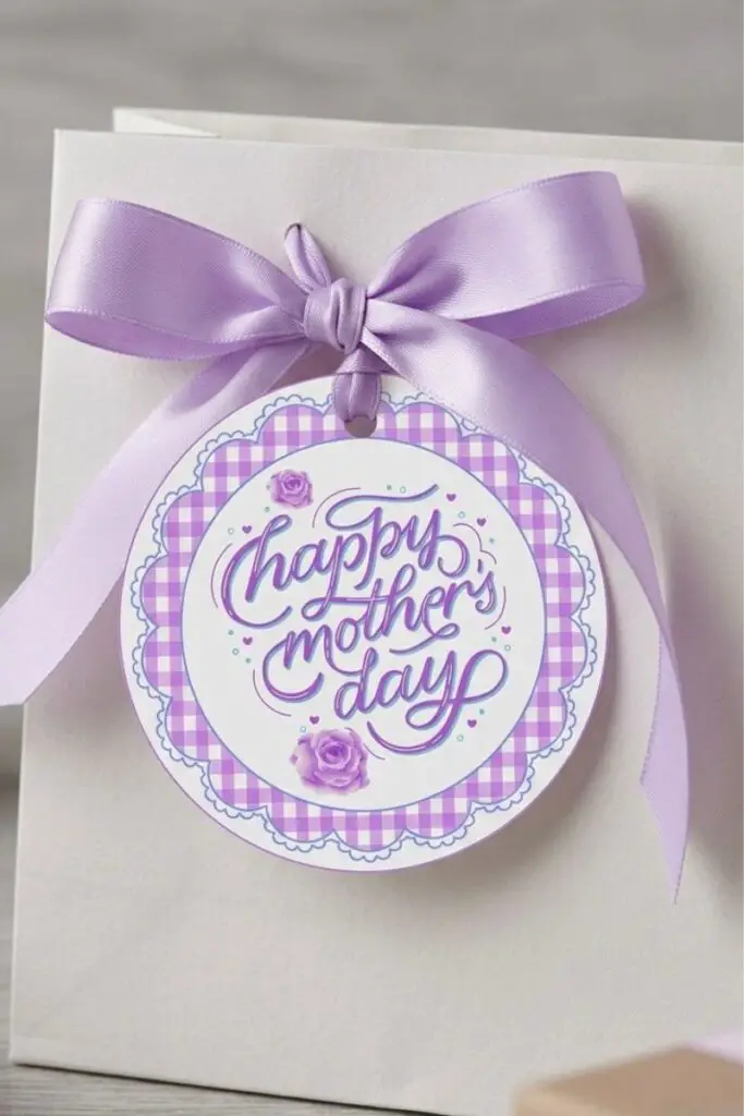 mother's day gift tags