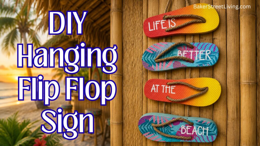 DIY Flip Flop Sign