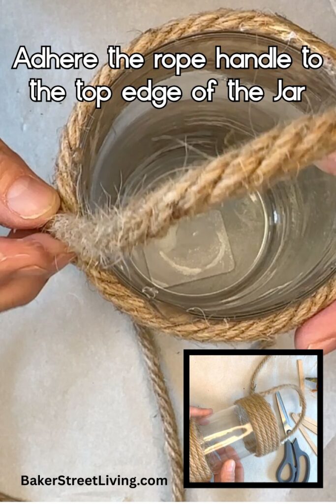 Easy DIY Rope Lantern