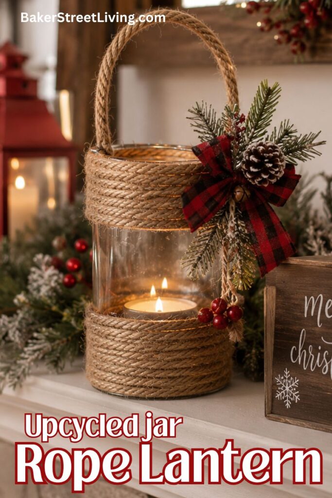 Easy DIY Rope Lantern