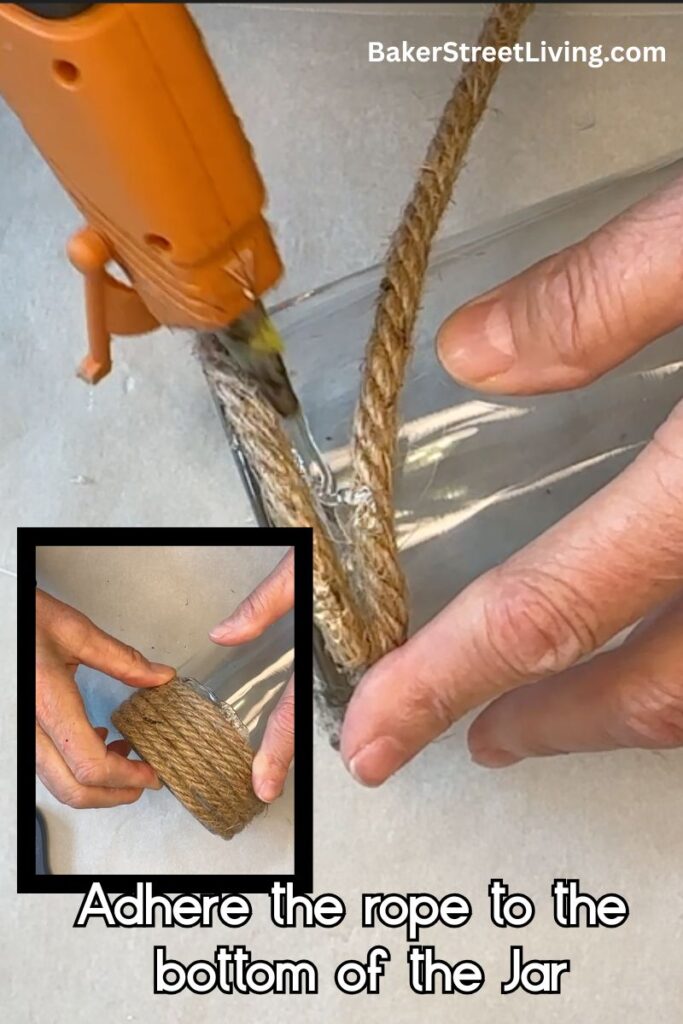 Easy DIY Rope Lantern