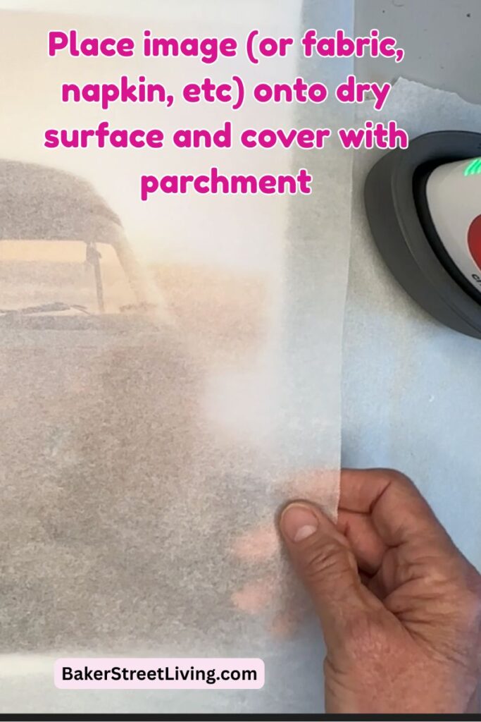Using th4e Mod Podge Heat Method