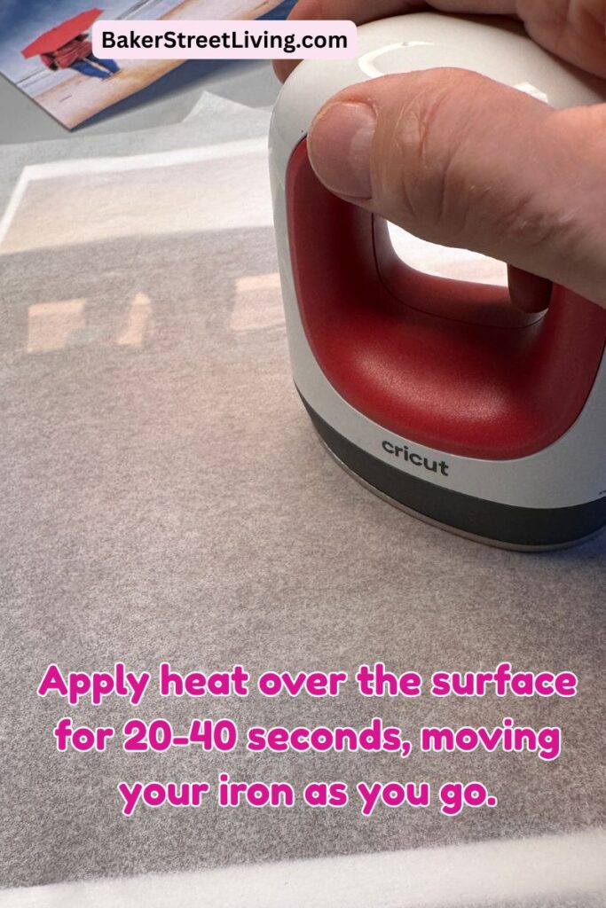 Using the Mod Podge Heat Method