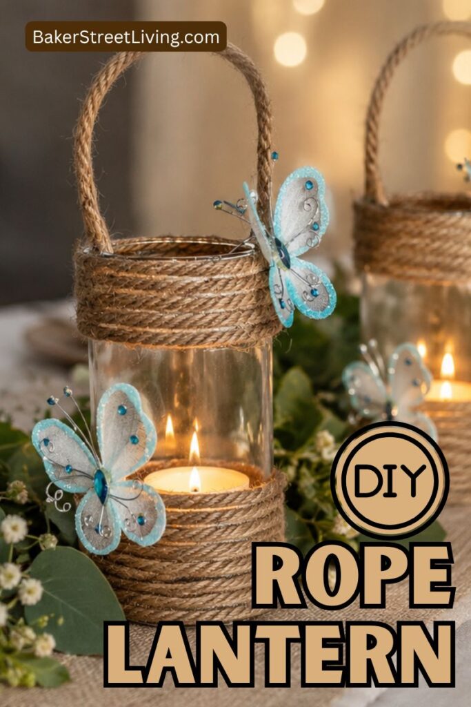 DIY Rope Lantern