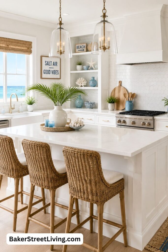 coastal style kitchen